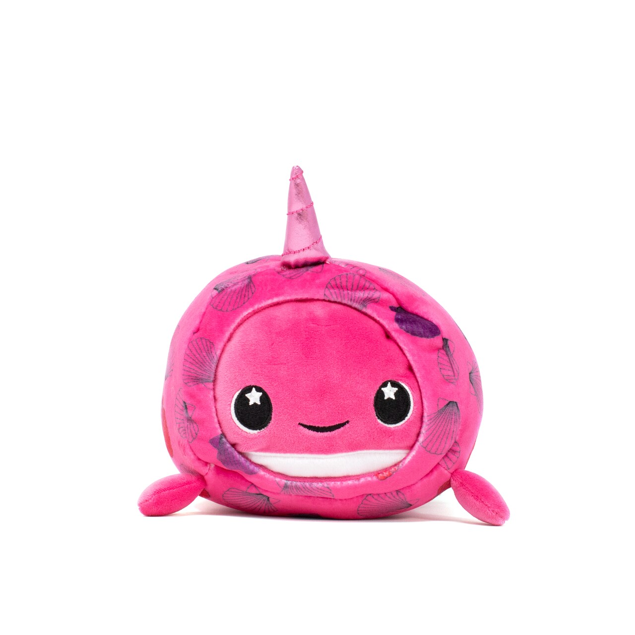 Moosh-Moosh 9 in Bubblegum the Narwhal Soft Slumber Plush Animal -Series 1